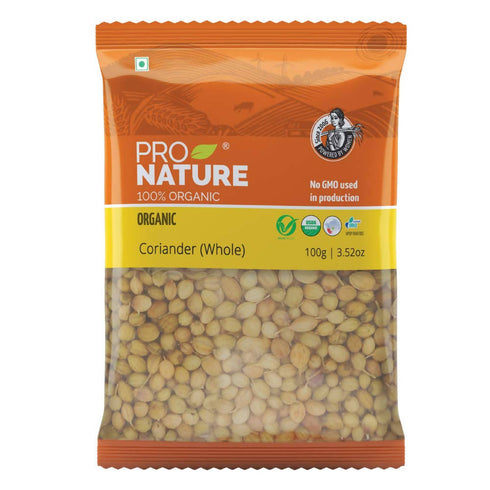 Pro Nature Organic Coriander |Whole